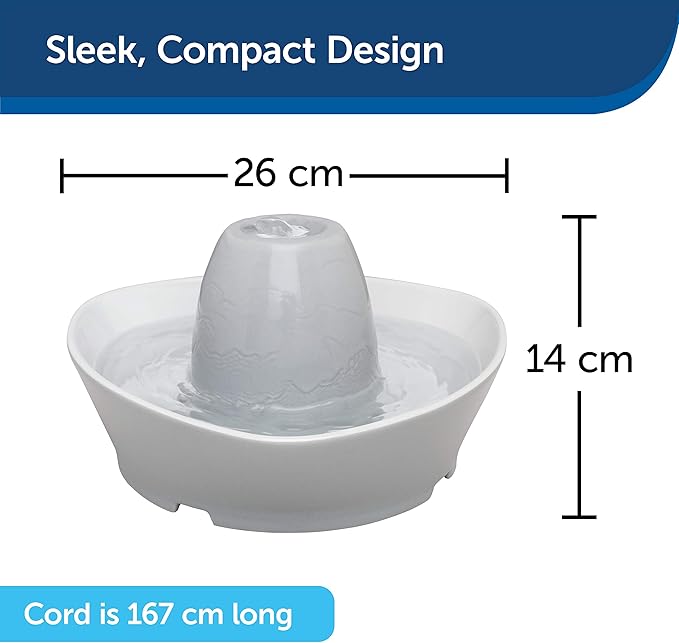 PetSafe CERAMIC 1.8 LITRE PET FOUNTAIN UK